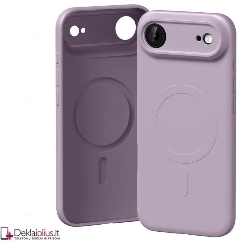 Guminis dėklas su magsafe - šcviesiai violetinis (Apple Iphone Air) Guminis dėklas su magsafe - šcviesiai violetinis (Apple Iphone Air)